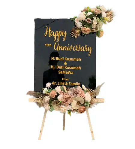 Papan Bunga Akrilik Pudak Kulon